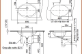 Chậu Rửa Âm Bàn L-2216V